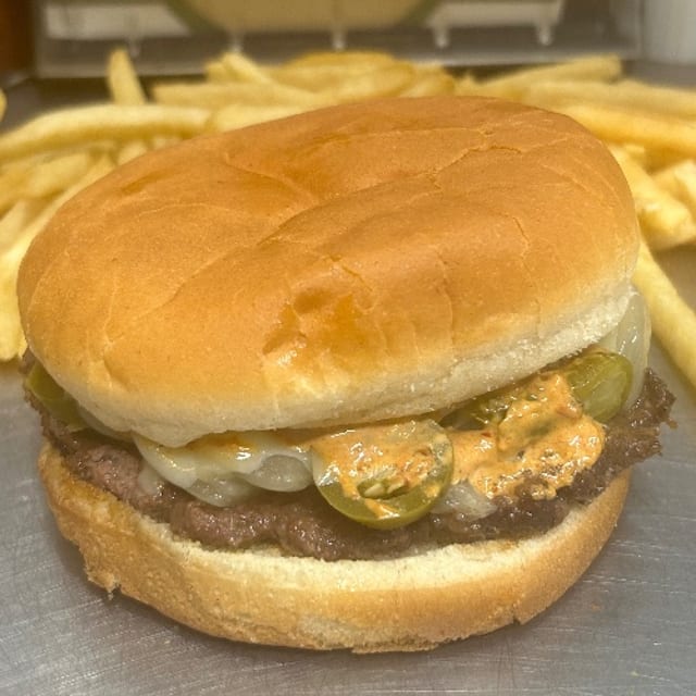 Desert Fox Burger.